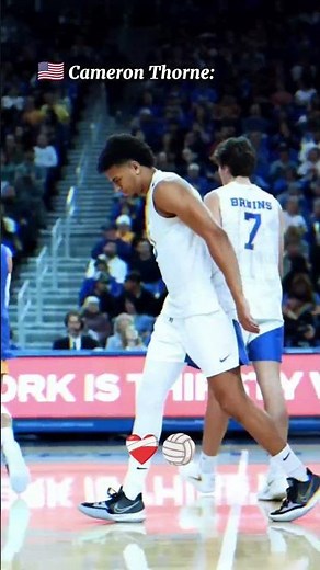 🇺🇸 Cameron Thorne: UCLA's Unstoppable Force 🐻💥 #ncaavolleyball #uclavolleyball