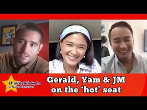 Gerald, Yam & JM on the 'hot' seat | TheRealRickyLo Certified Exclusive