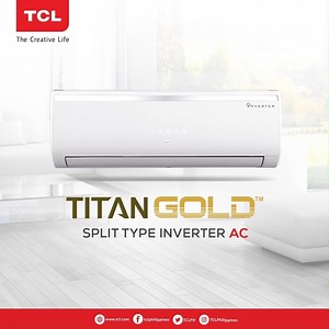 Can't stand the heat? Stay cool in the comfort of your home with TCL's Split Type Air Conditioner. #TitanGold #StayCool #TCLPhilippines | TCL Electronics