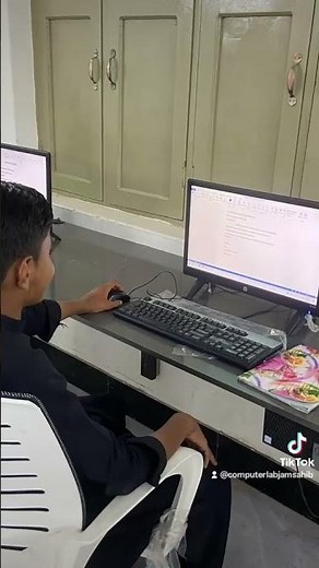 Students drafting their leave applications using MS Word