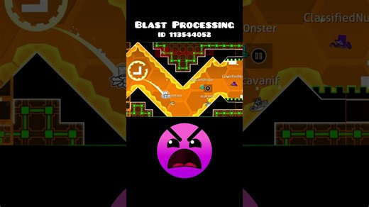 Random processing #geometrydash #shorts #challenge