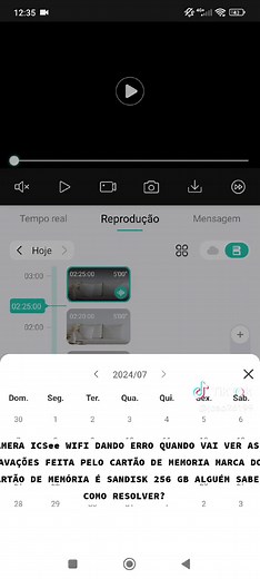 Erro na Câmera ICSee: Como Resolver Problemas de Gravação