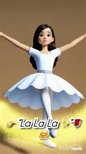 Magical Ballerina Transformation 💃✨ #Shorts”