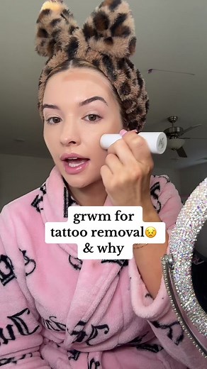 grwm for tattoo removal round #2 and why I'm getting my tattoos removed. IG: jadeamberrrr #grwm #grwmroutine #chitchatgrwm
