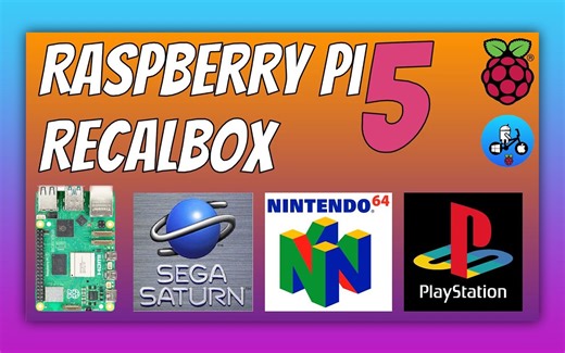 Recalbox 复古游戏 和 树莓派5（Saturn、PS1、PSP 和 N64 测试）
