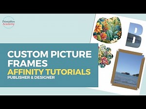Custom Picture Frames in Affinity