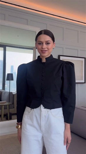 How to fix too big jeans with hair elastic 🤭 | YES or NO? #jeans #howto #bobrownn