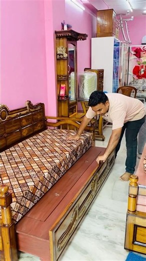 Modern Diwan Cum Bed Design | Space Saving Furniture Ideas 2026 🛏️✨#shortsfeed #sofabed #furniture