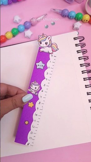 How to Make Paper Scale / Back to School /Origami craft with paper #unicorn #shorts #papercraft​​