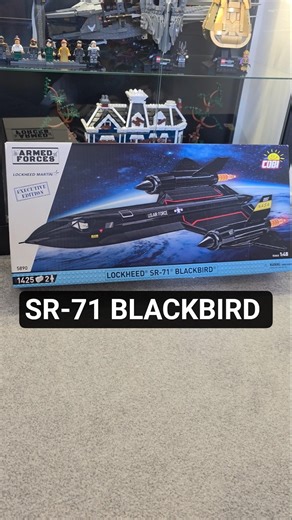 SR-71 BLACKBIRD COBI Bricks Set LEGO Alternative #lego