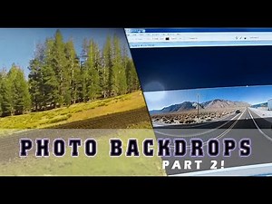 How to Add Photo Backdrops to Your Model Railroad Part 2