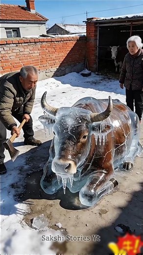 Frozen Bull Rescue, Dubai’s Crazy Machine & Naughty Puppy Chaos 🐂❄️✂️🐶🤣🔥 | #shorts #viral