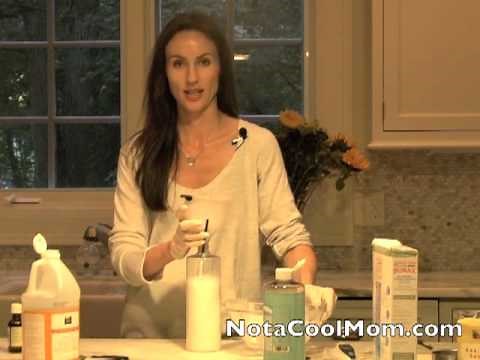 Make Your Own Natural Non-Toxic Cleaning Products- Shower Cleaner