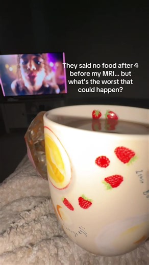 I got hungry what’s the worst that can happen #crohns #mri #crohnsawareness #ibd #ibs