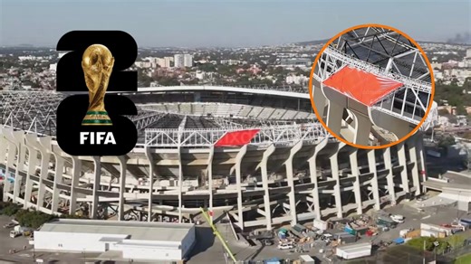 ¿Qué es la membrana roja en el Estadio Azteca? Descubre para qué sirve la criticada "lona" para el Mundial 2026