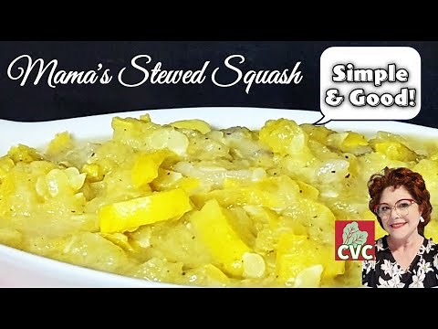 Southern Stewed Squash & Onions - Simple Ingredient - Southern Cooking - How to Cook Tutorial
