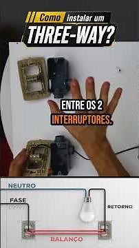 How to install a three-way switch? ⚡