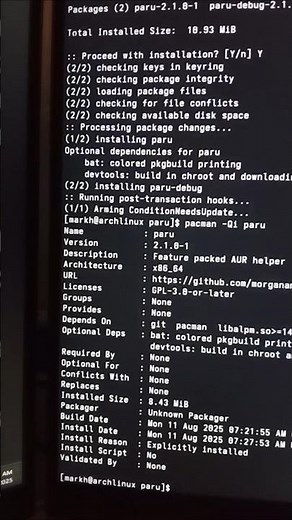 How To Install Paru AUR Helper In Arch Linux