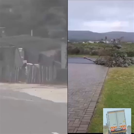 Deadly Crosswinds Wreak Havoc on Cape Town Roads as Trucks Struggle to Stay Upright 🚨Strong winds are creating dangerous driving conditions for heavy trucks across the Western Cape, Eastern Cape, and KwaZulu-Natal.