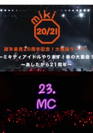藤本美貴20周年記念大感謝ライブ開催