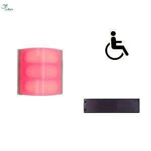 [Hot Item] Interact Intercom Hospital Electronics Alarm Programmable Corridor Wireless Three-Color Segments Door Lamp