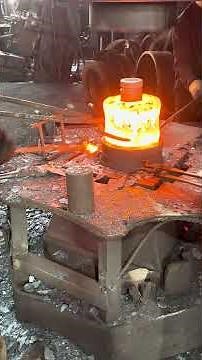 Inside the forging factory Workers Master Air Hammer Forging Process #craftsmanship #process