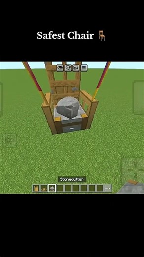safest chair mine craft tutorial