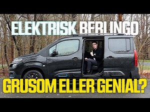 5 grunde til, at du IKKE skal hade den nye ë-Berlingo // Elektrisk bil til 5 eller 7 personer