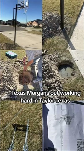 Before And After | How To Install A Basketball Goal | Basketball Goal Install