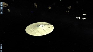 Constitution Class Saucer Separation video - Star Trek Litcube's Universe mod for X³: Terran Conflict