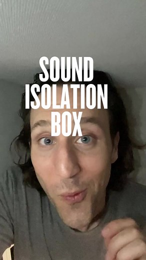 Sound isolation box demo!