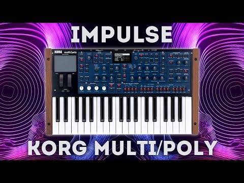Korg multi/poly - "Impulse" 40 Performances (Soundset)