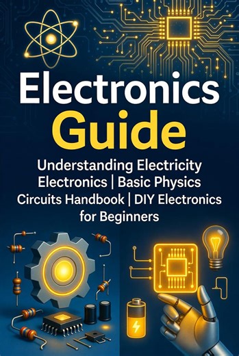 Electronics Guide: Understanding Electricity Electronics | Basic Physics Circuits Handbook | DIY Electronics for Beginners | PDF - Etsy