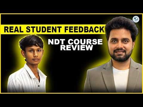 NDT & QA/QC Course Student Feedback | Real Training Experience | Career After NDT Course