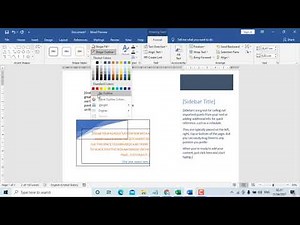 Cara Menghilangkan Garis TEXT BOX Di Word