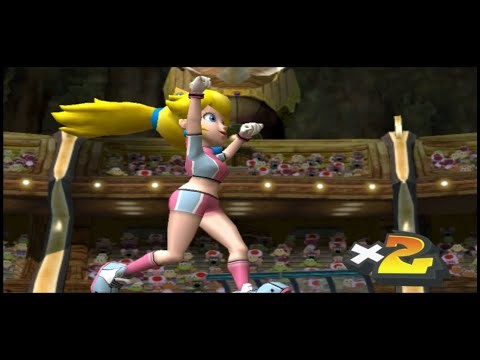 Super Mario Strikers - Peach VS Yoshi Legend Difficulty