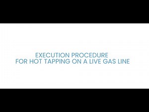 HOT TAPPING ON OPERATIONAL PIPELINE BY MECHEXCEL (I) LLP