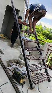 staircase railing installation