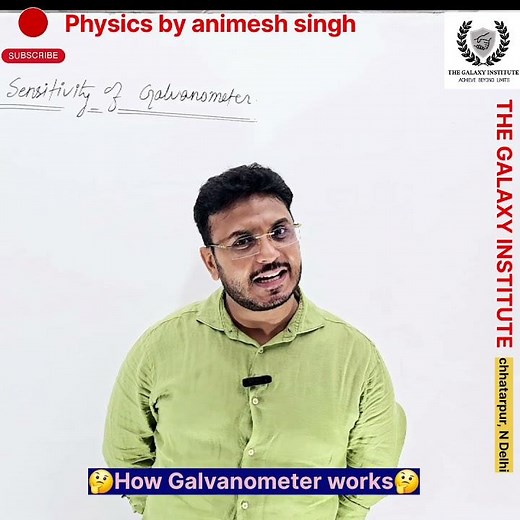 How #Galvanometer works?🤔🤔🤔