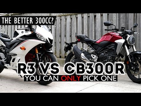 Honda CB300R vs Yamaha R3