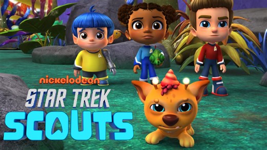 Watch: The ‘Star Trek: Scouts’ Deploy Their Space Dog In New Holodeck Rescue