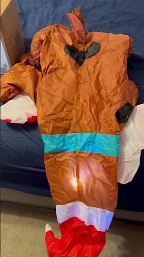 Gemmy 3.5ft inflatable Scooby with Christmas bone