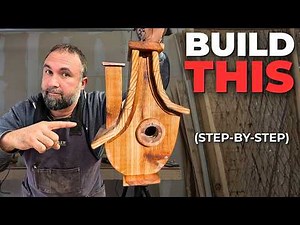 This Birdhouse LOOKS Expensive... It's NOT! (Full Tutorial)