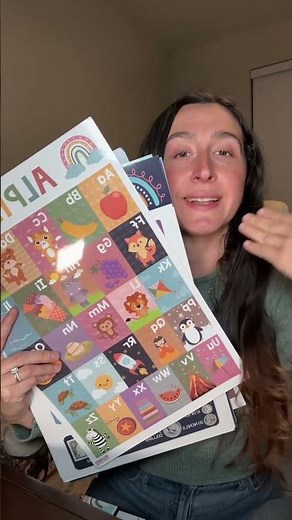 📚 Preschool Educational Posters for Kids | Colorful Wall Charts for Fun Learning 🧠✨