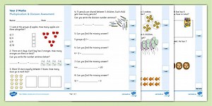 Year 2 Multiplication and Division Assessment