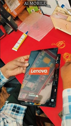 How To Change Tab LCD | Lenovo Tab Display Replacement 😱 #mobilerepairing #shorts