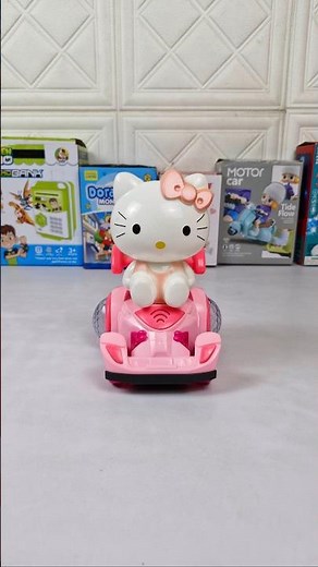 Unboxing Hello kitty Scooter & Testing with asmr #toys #remotecontrol #Scooter