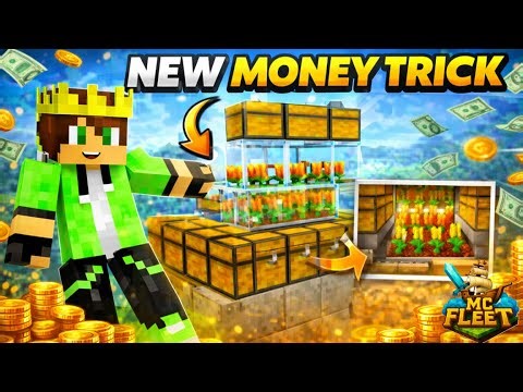 Auto Orange Dye Farm = New Money Trick in MC Fleet S2! #mcfleet #minecraft #gamerfleet