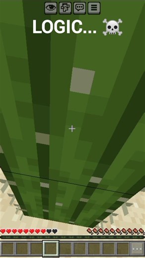 LIGIC... ☠️ #minecraft #shorts