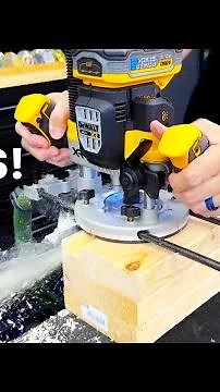 DeWALT's Router Just Changed Woodworking FOREVER (genius)